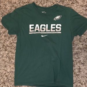 green nike eagles tshirt!